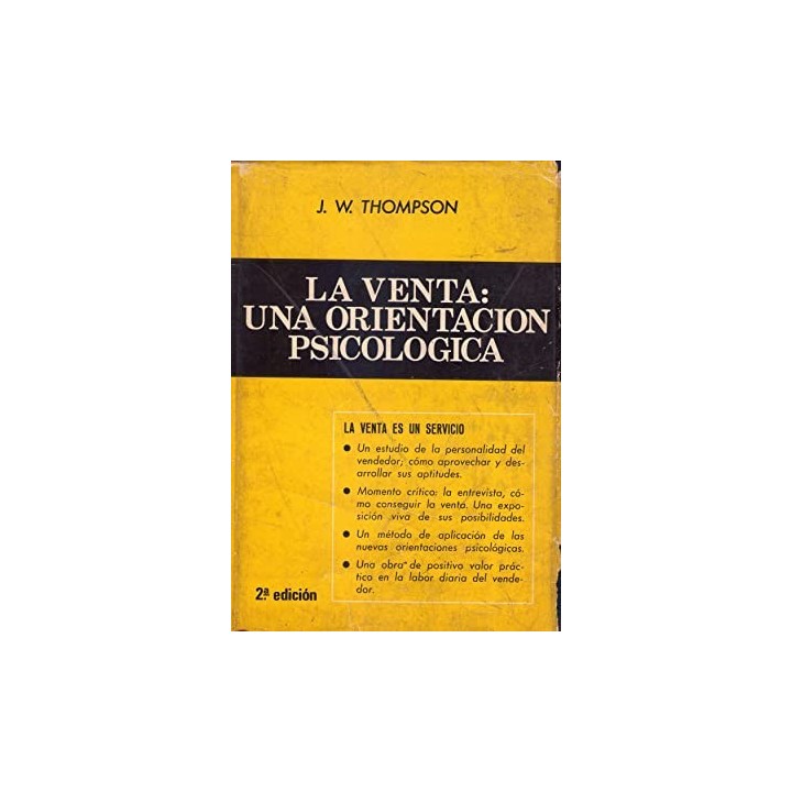 LA VENTA. Una orientación psicológica
